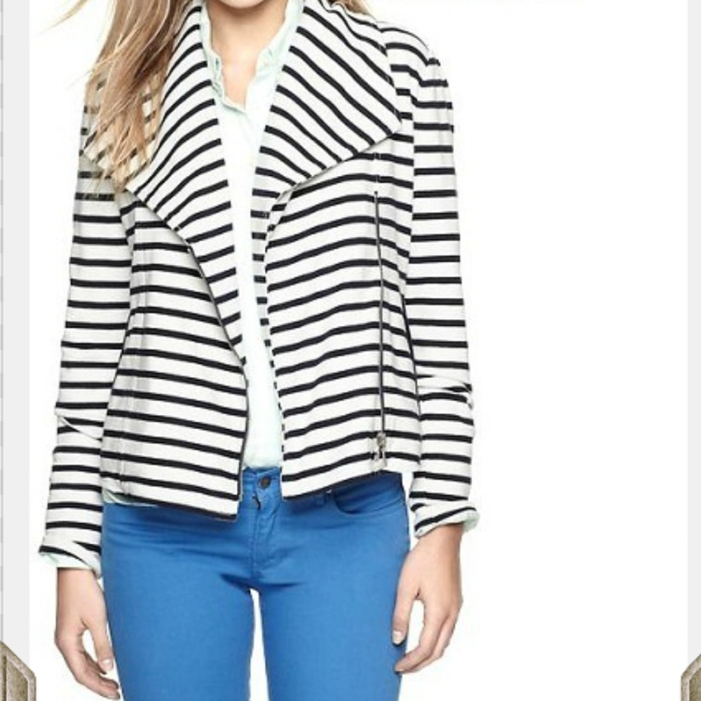 GAP striped moto